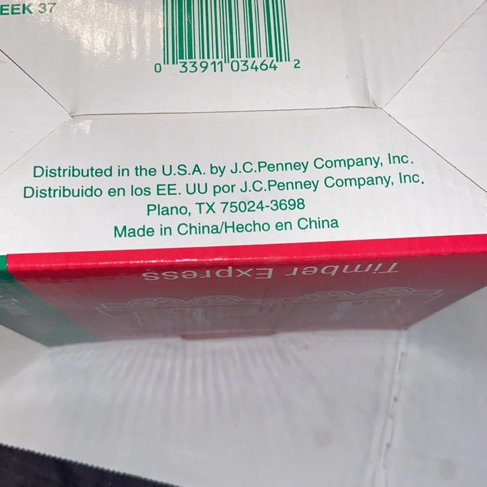 New in box vintage 1998 Edition Timber Express JC Penny Home Towne Express car.